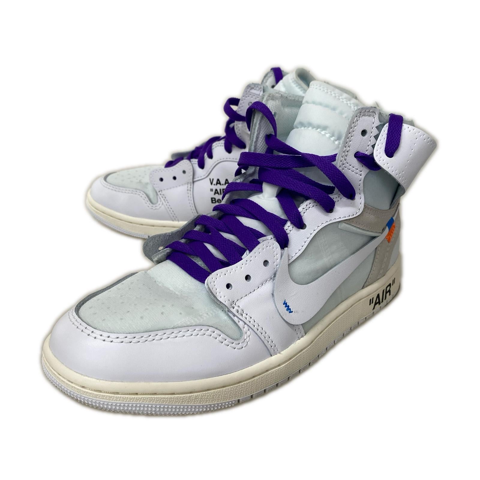 スニーカー ×Virgil Abloh Archive AIR JORDAN 127.0cm 27cm (US9 UK8 1/2 EU44) ホワイト