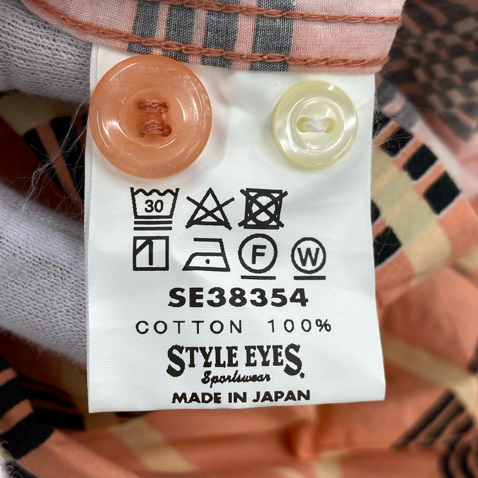 半袖シャツ STYLE EYES PNK L L