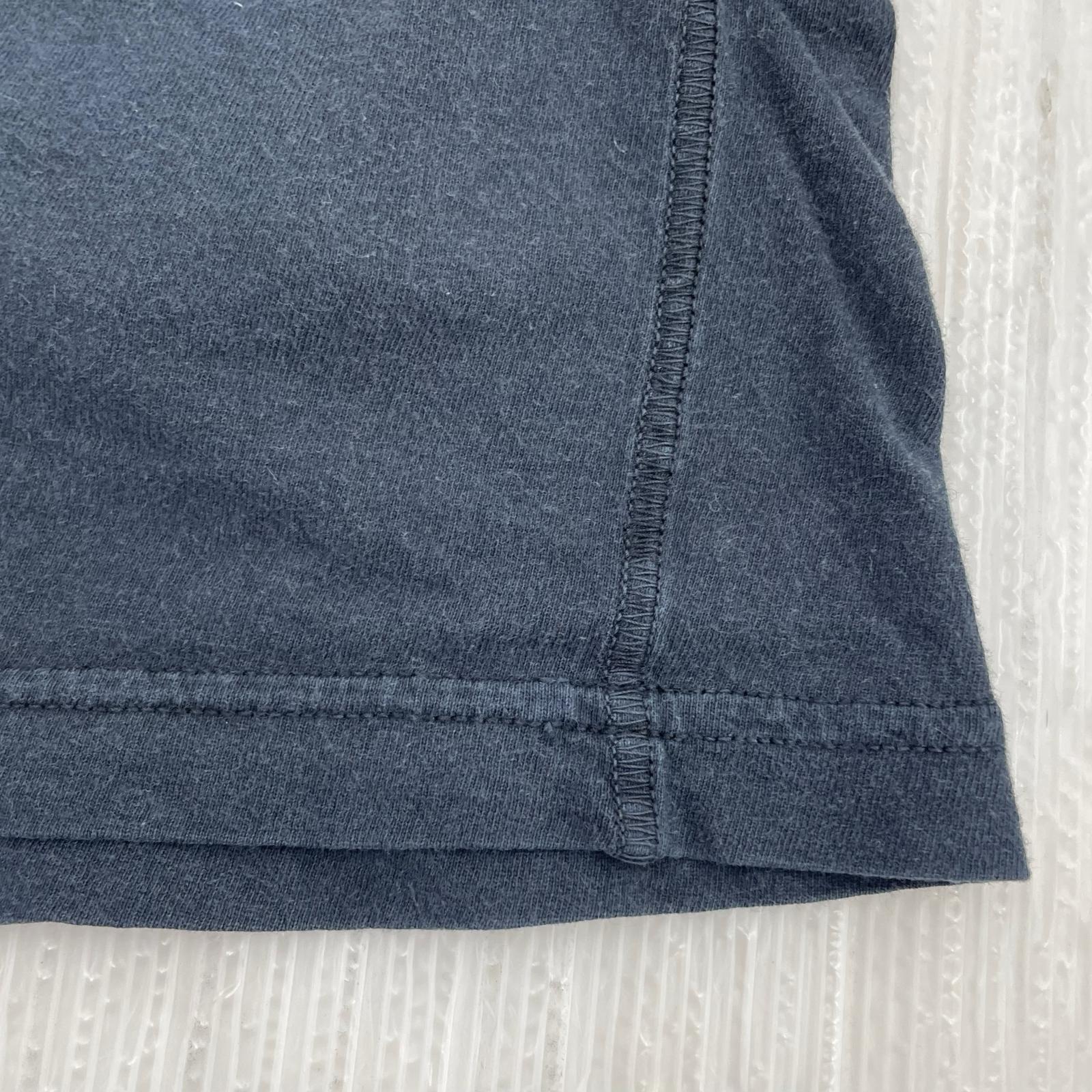 長袖Tシャツ 紺 S S ブラック