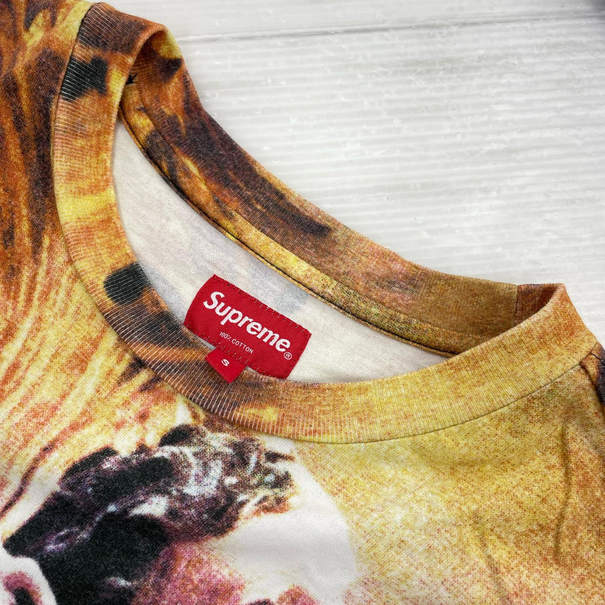 半袖Tシャツ 19SS/Putti Tee/S/総柄 S ブラック
