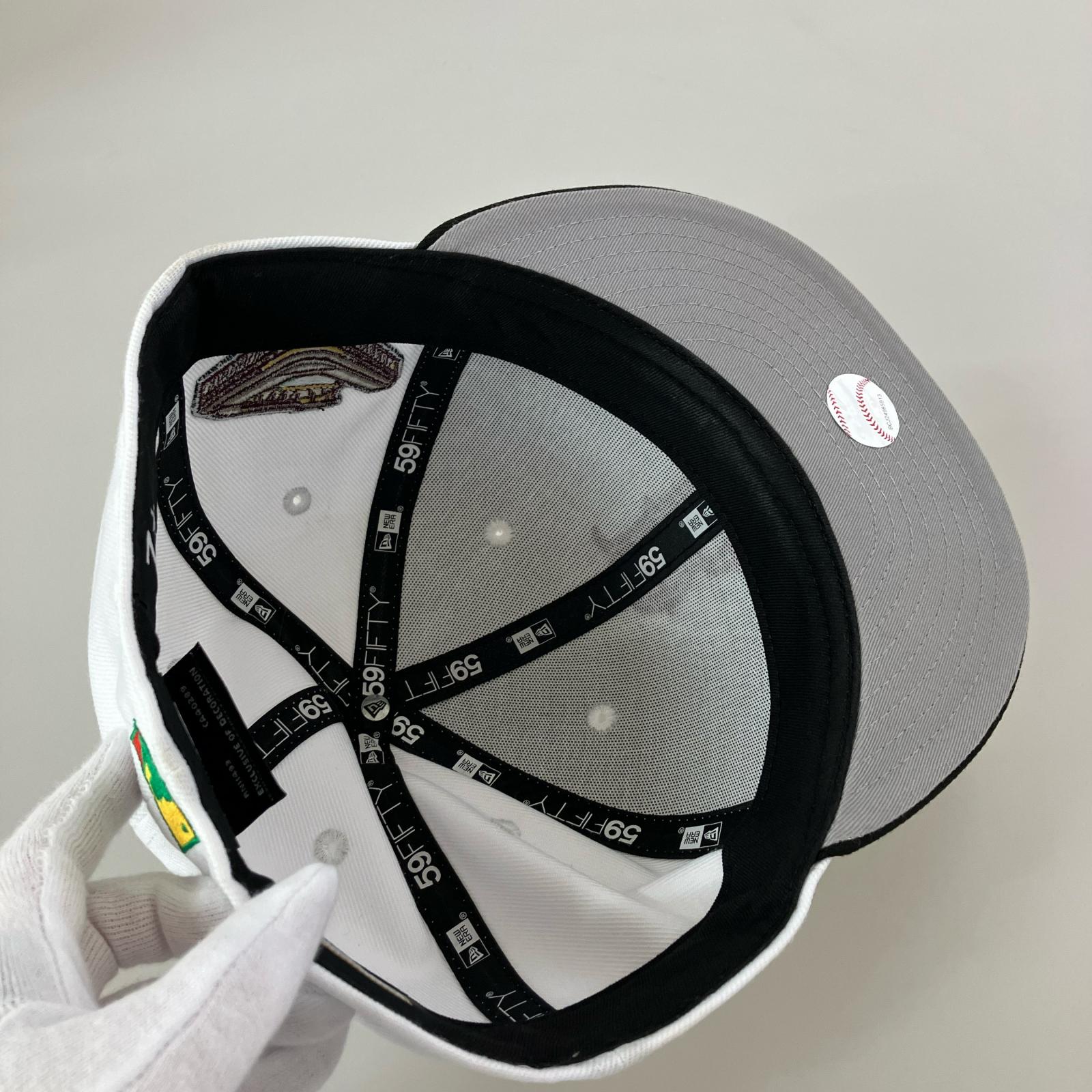 キャップ 59FIFTY ボストン レッドソックス 黒白