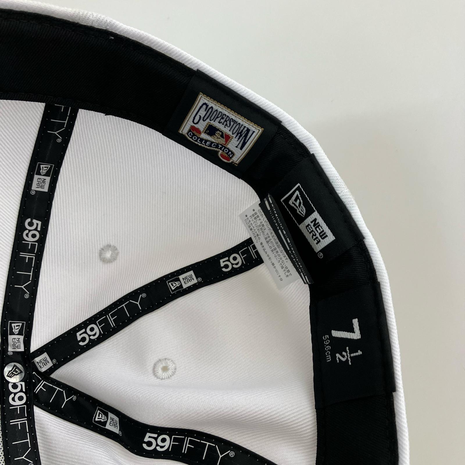 キャップ 59FIFTY ボストン レッドソックス 黒白