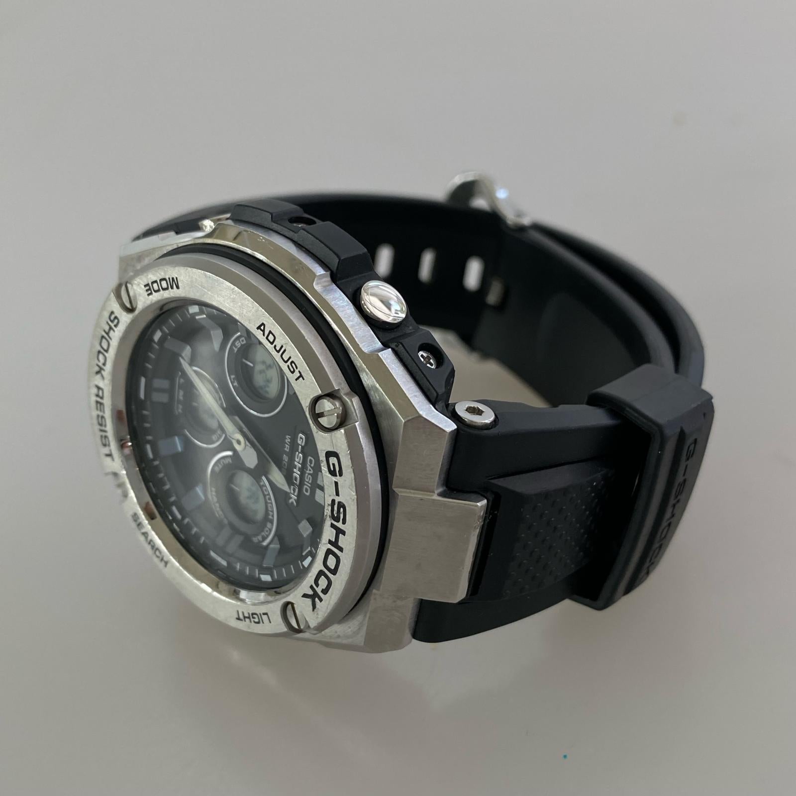 腕時計 G-STEEL / GST-W310-1AJF / 電波時計 シルバー