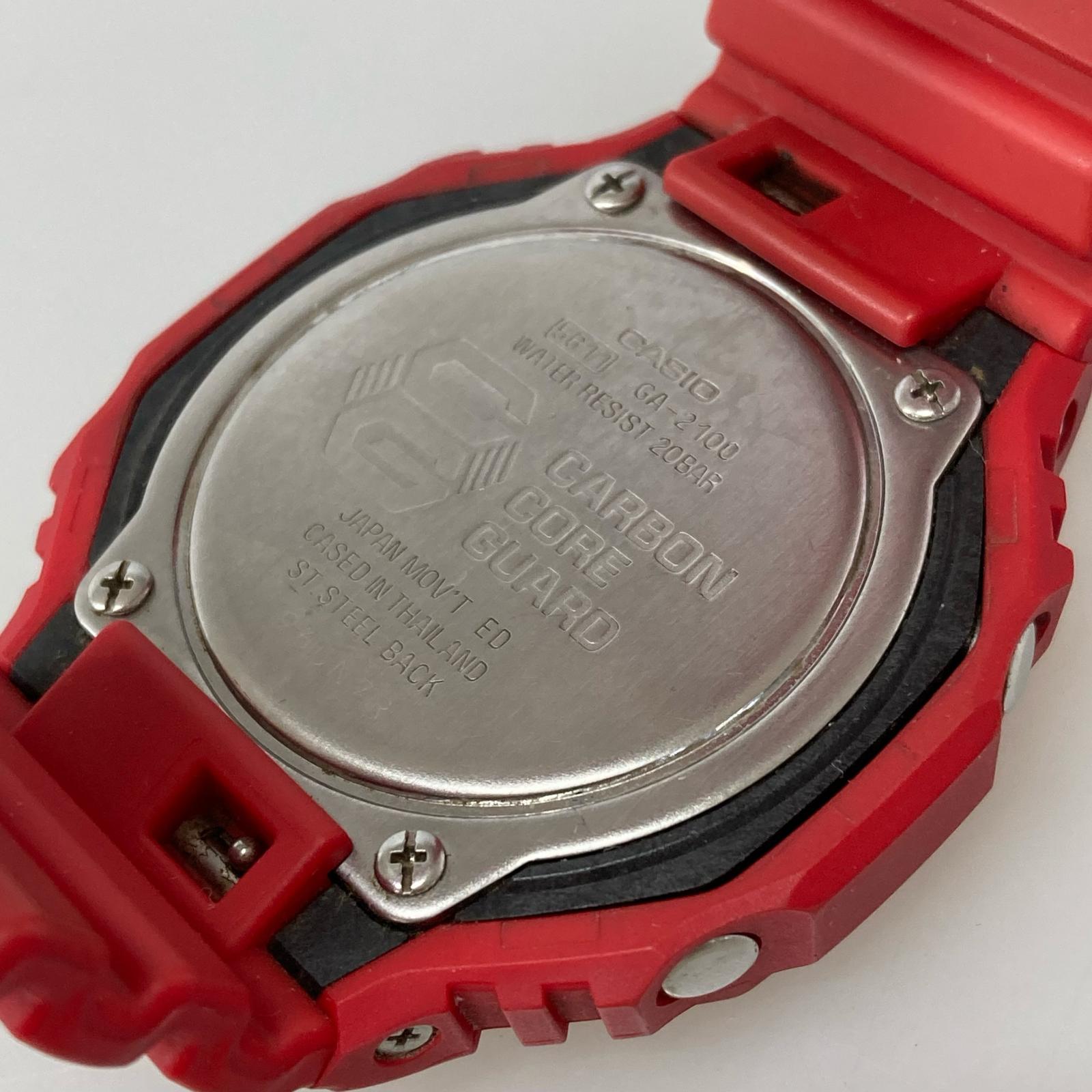腕時計 GA-2100 赤 レッド