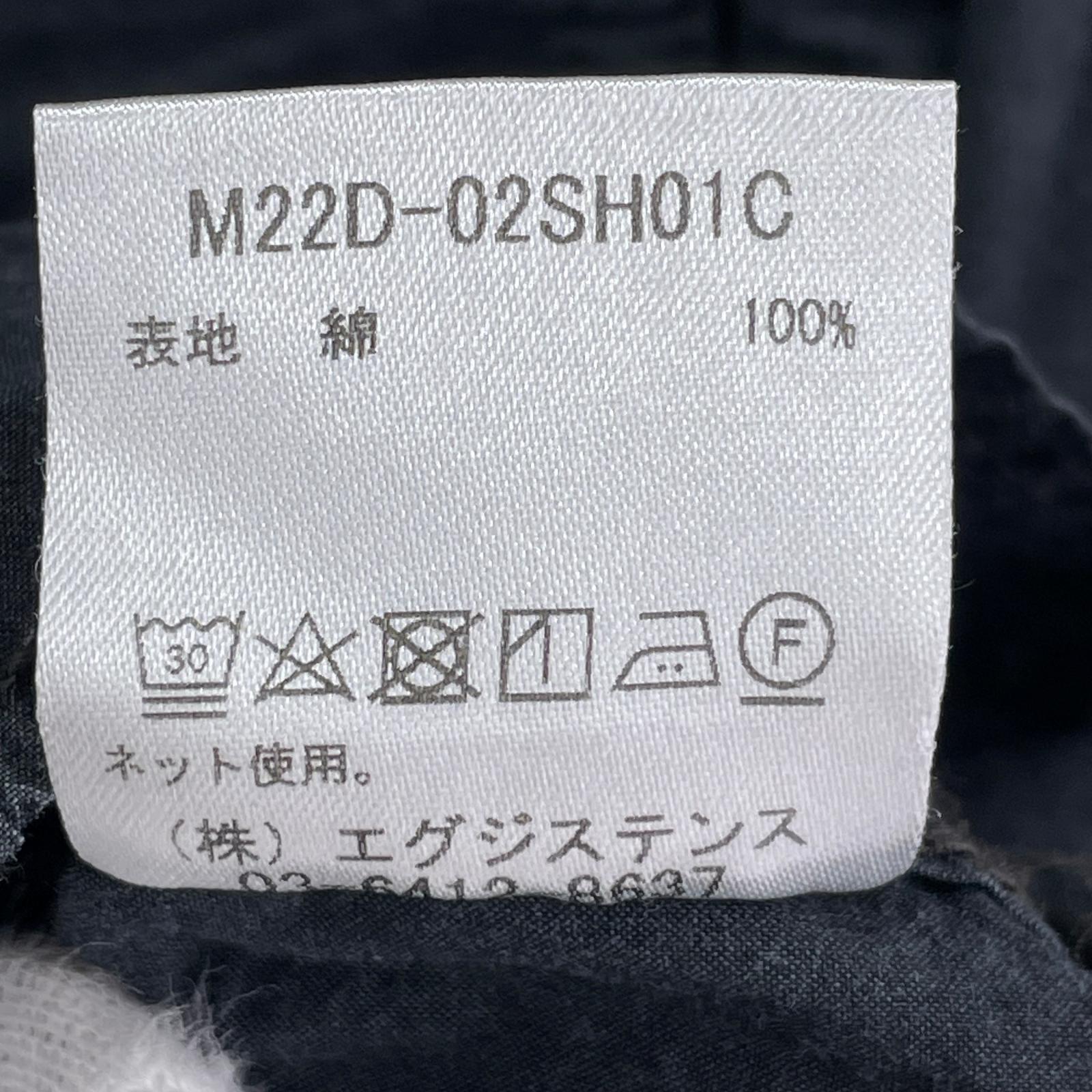 長袖シャツ marka UTILITY SHIRT WIDE 2 黒 2 ブラック