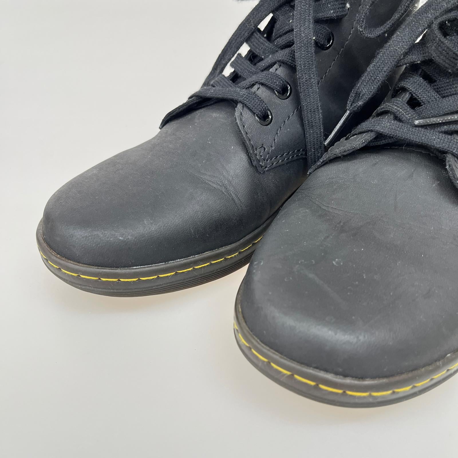 ブーツ AW004 Leather Boots EU42 ブラック