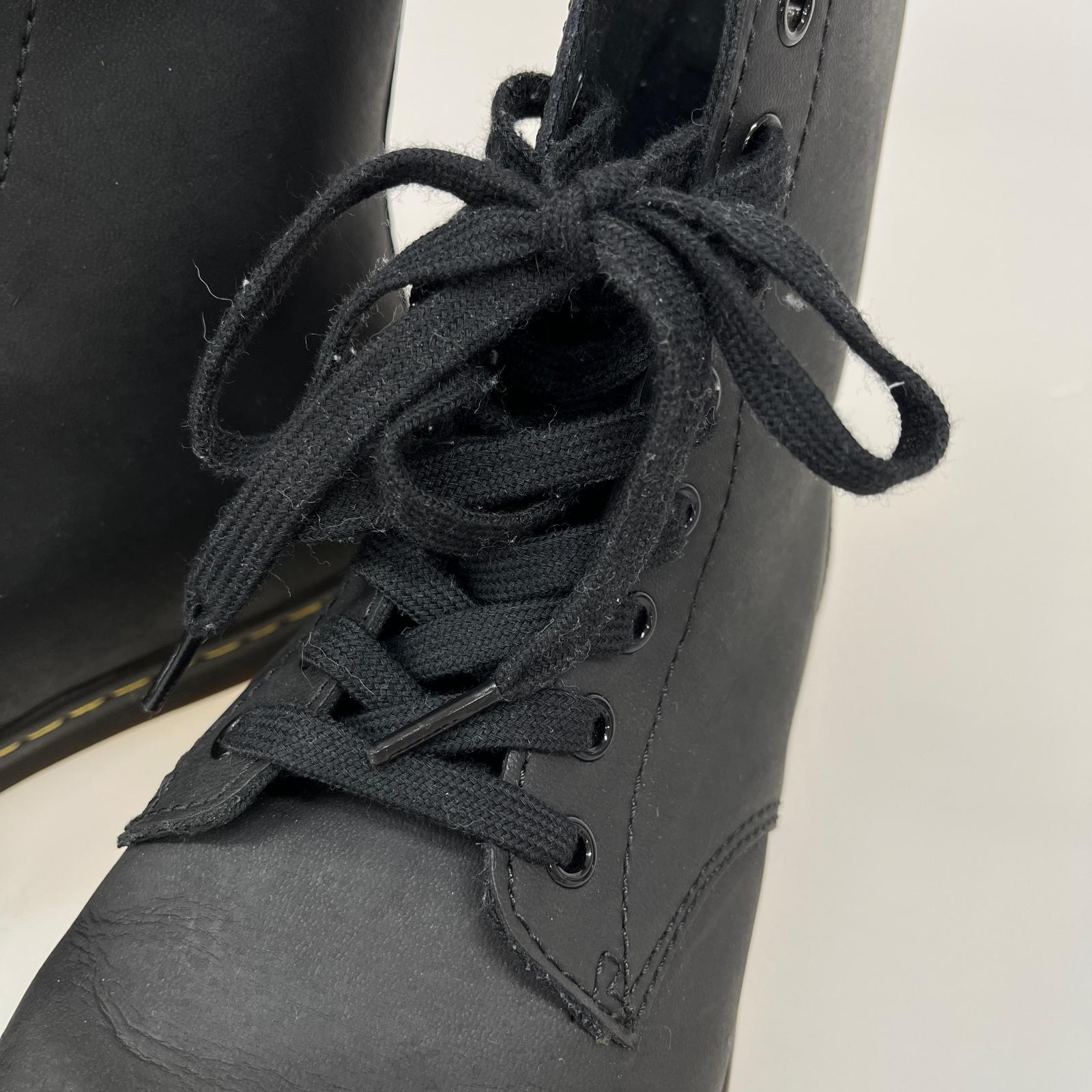 ブーツ AW004 Leather Boots EU42 ブラック