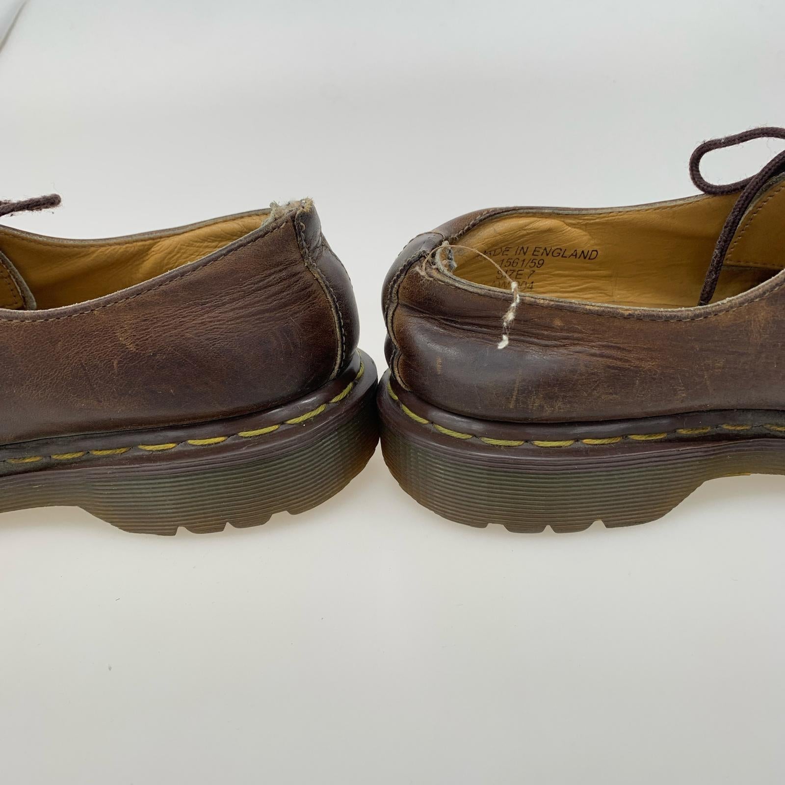 ブーツ 1561茶 MADE IN ENGLAND (7) ブラウン