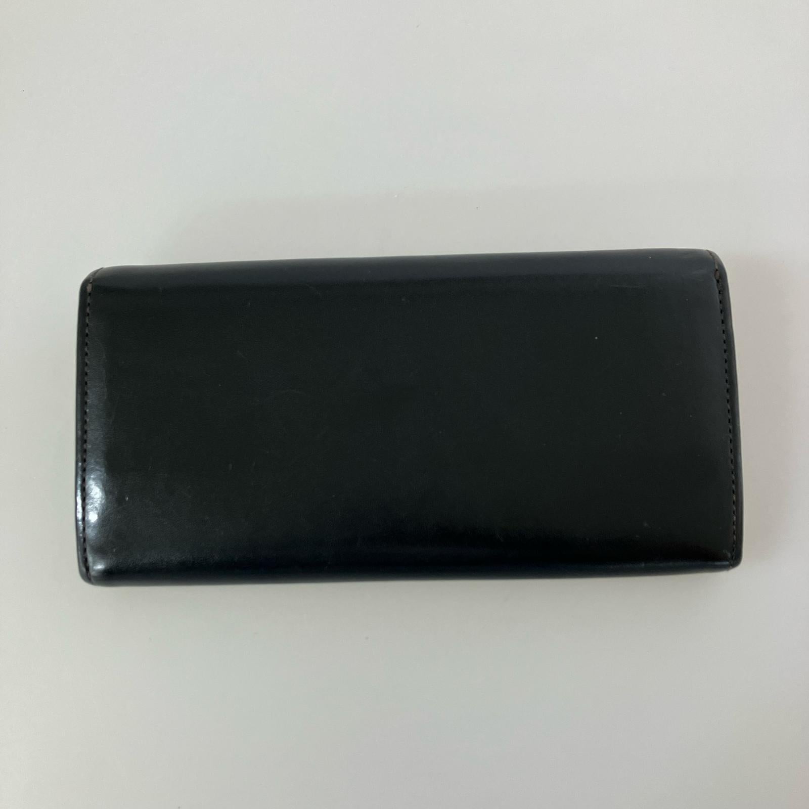 長財布 WILDSWANS レザー 黒 ブラック