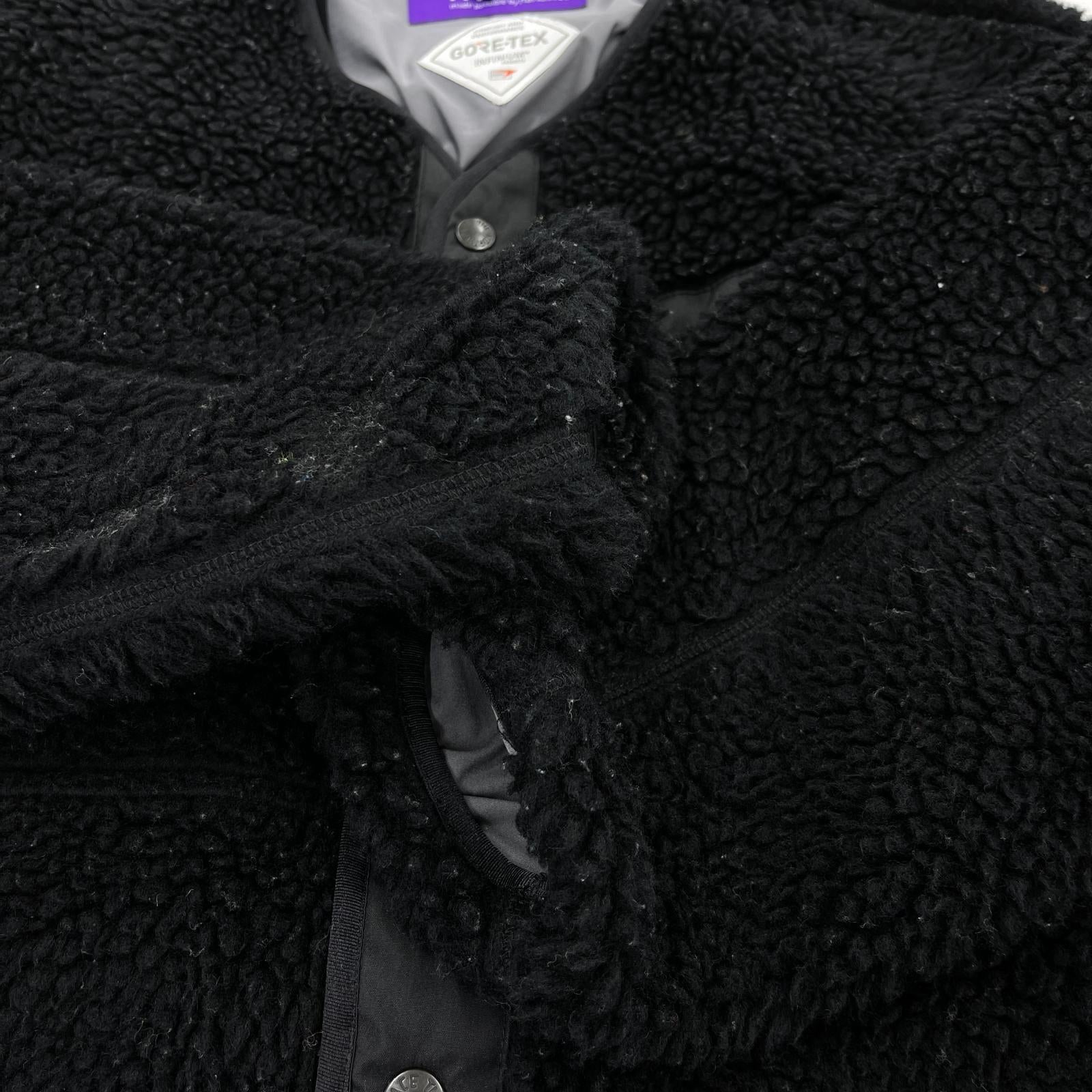 ジャケット NA2250N Wool Boa Fleece Field Cardigan M ブラック