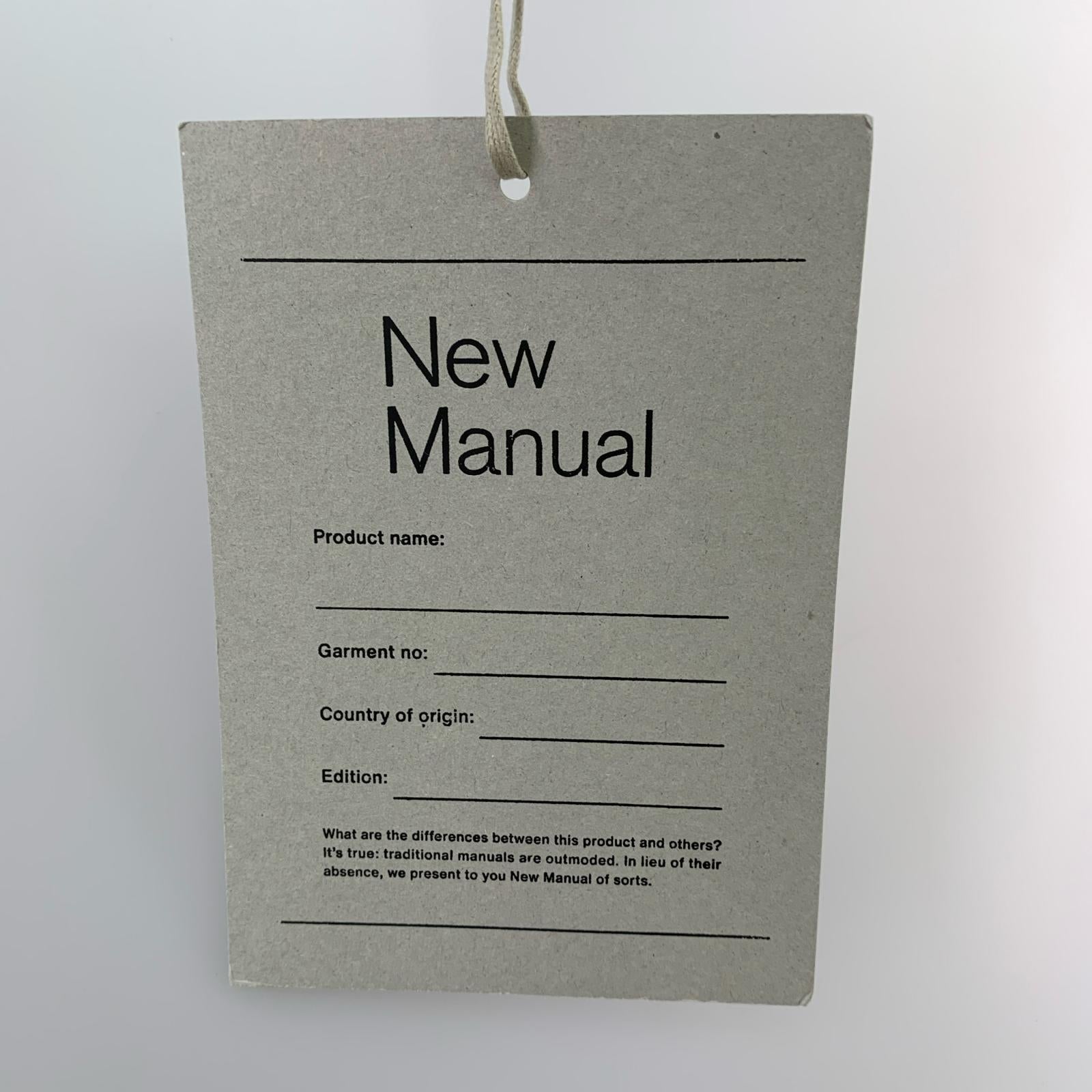 パーカー NEW MANUAL 後付けパーカー グレー