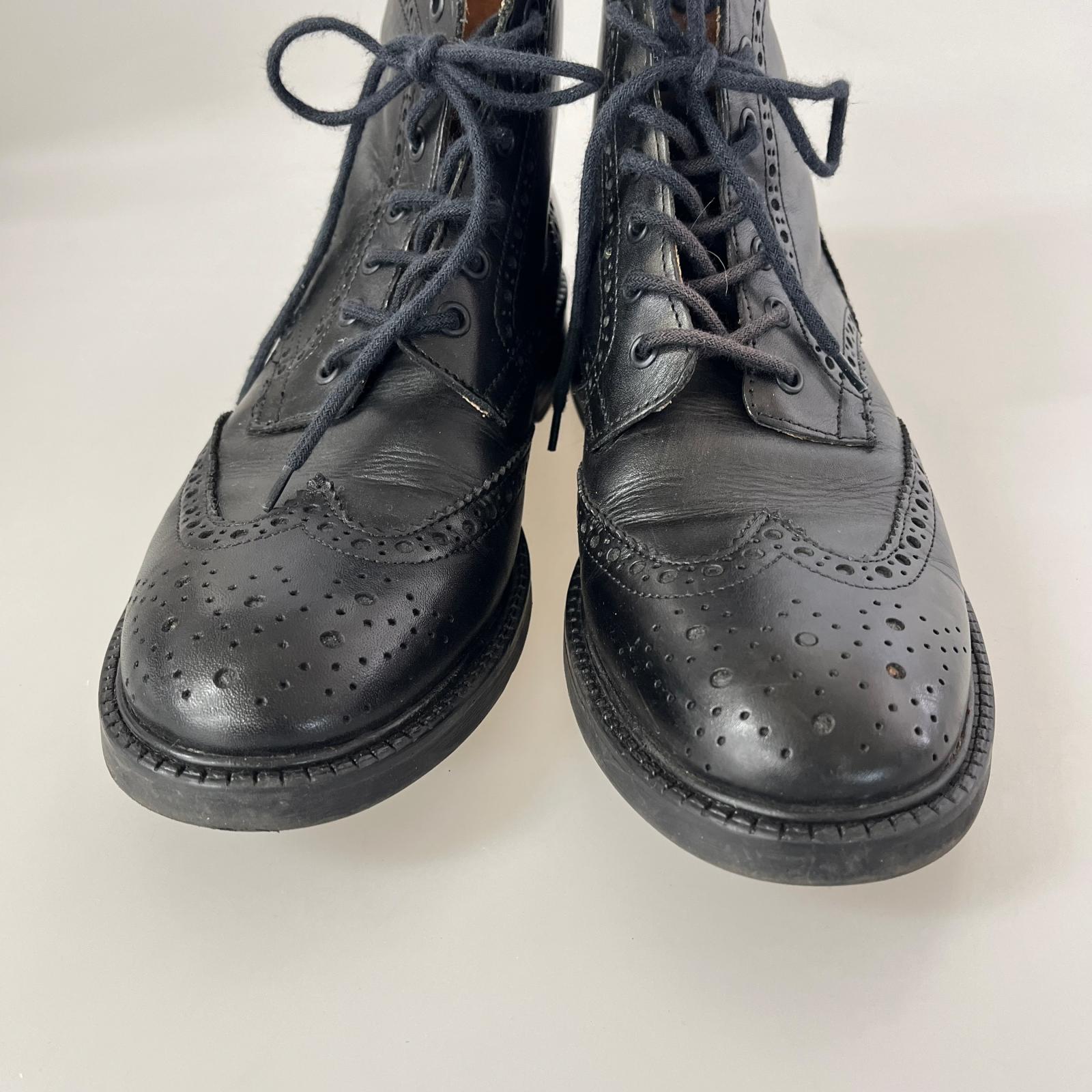 ブーツ stefanorossi ウイングハイブーツ 黒 (26.0cm) 26cm (US8 UK7 1/2 EU42) ブラック