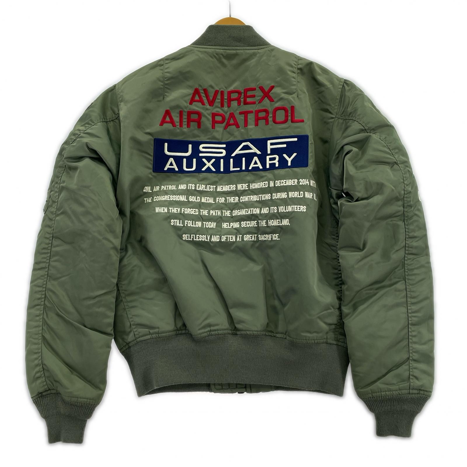 ジャケット MA-1 AIR PATROL 6172103 (M) セージグリーン M