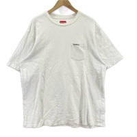 半袖Tシャツ Supreme ポケットT WH L ホワイト