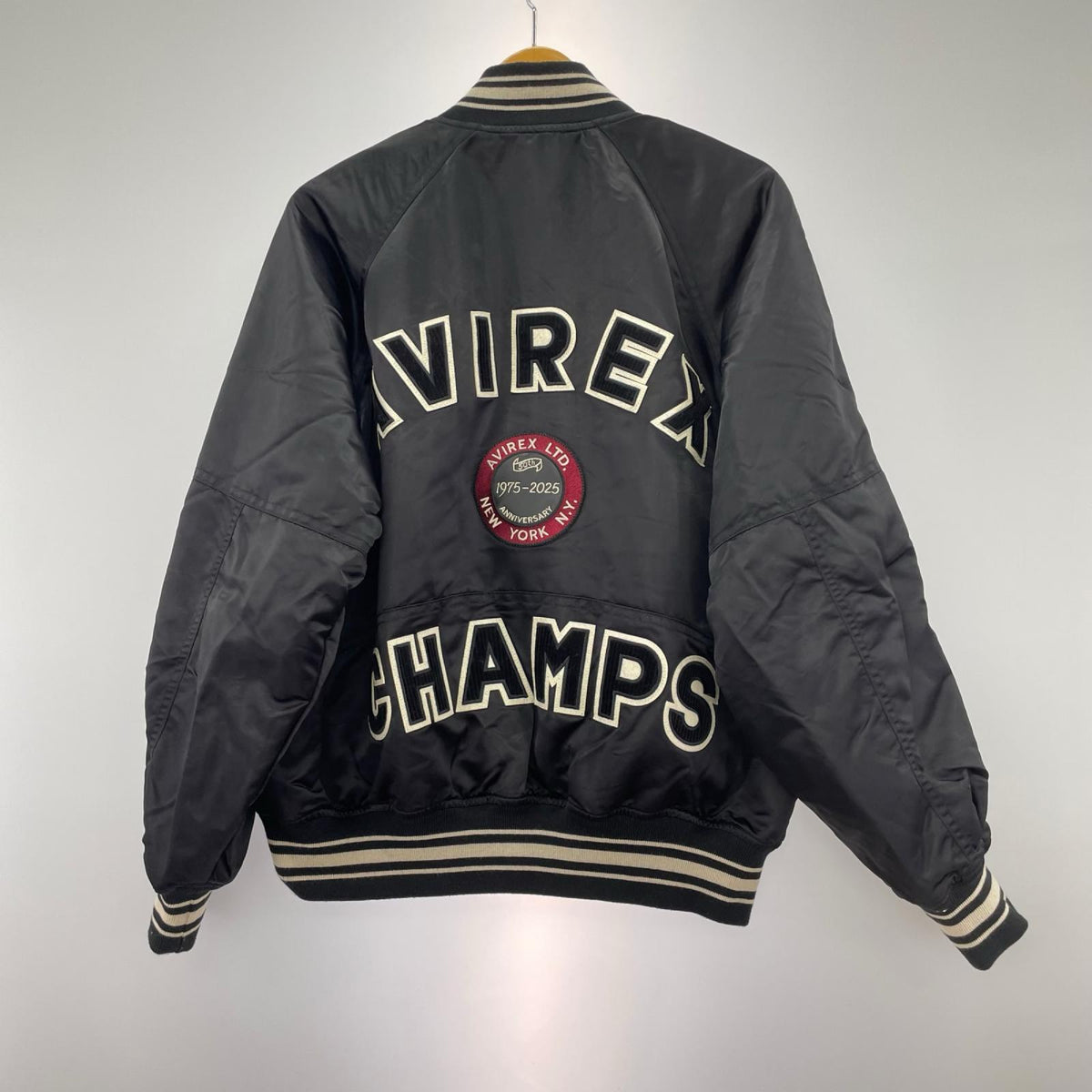 ジャケット 50th VARSITY CHAMPS AWARD JACKET 黒 M M ブラック