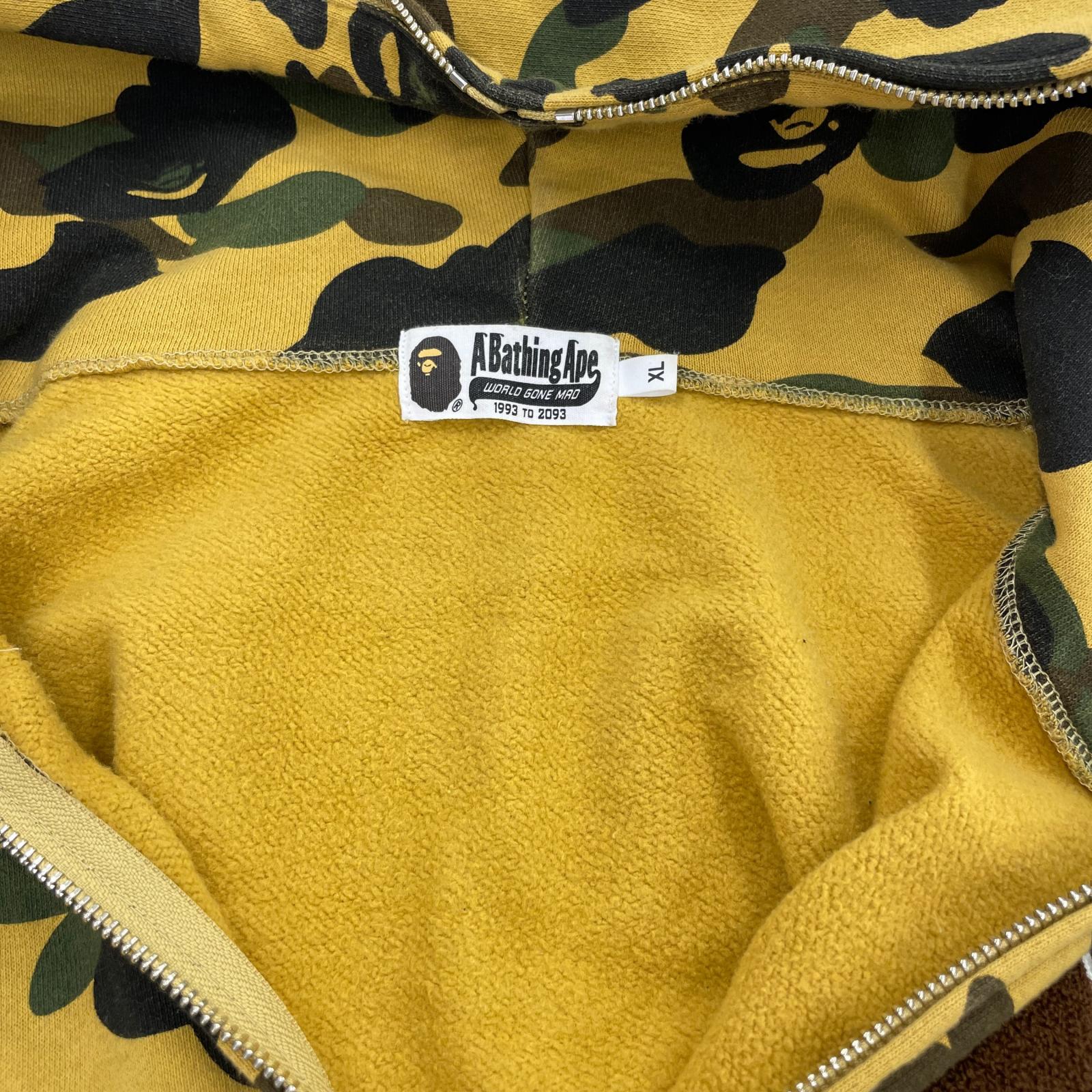 パーカー 1ST CAMO APE HEAD PATCH FULL ZIP XL
