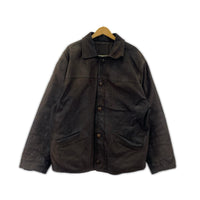 レザージャケット 1957 FIRENZE legendary jacket BWN XXL ブラック