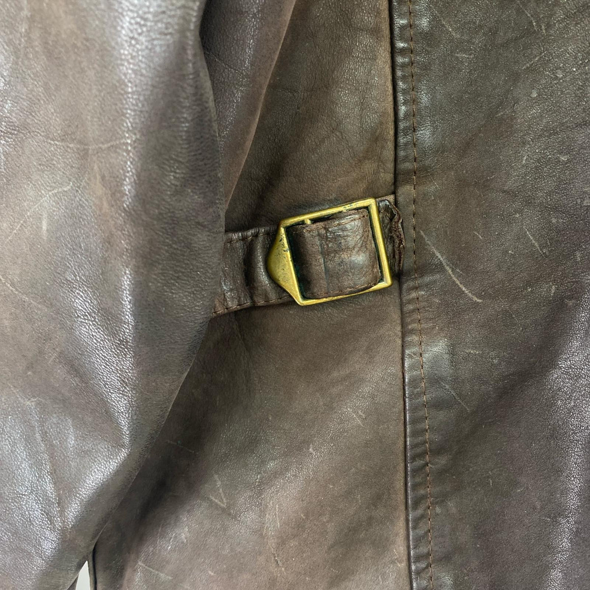 レザージャケット 1957 FIRENZE legendary jacket BWN XXL ブラウン