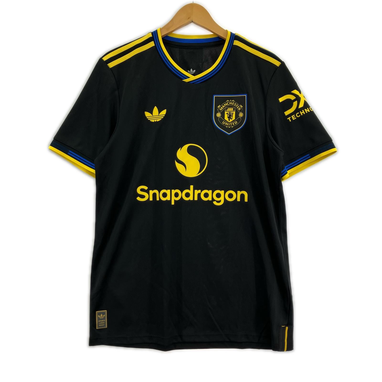 半袖Tシャツ Manchester United ユニフォーム オーセンティック (XL) M ブラック