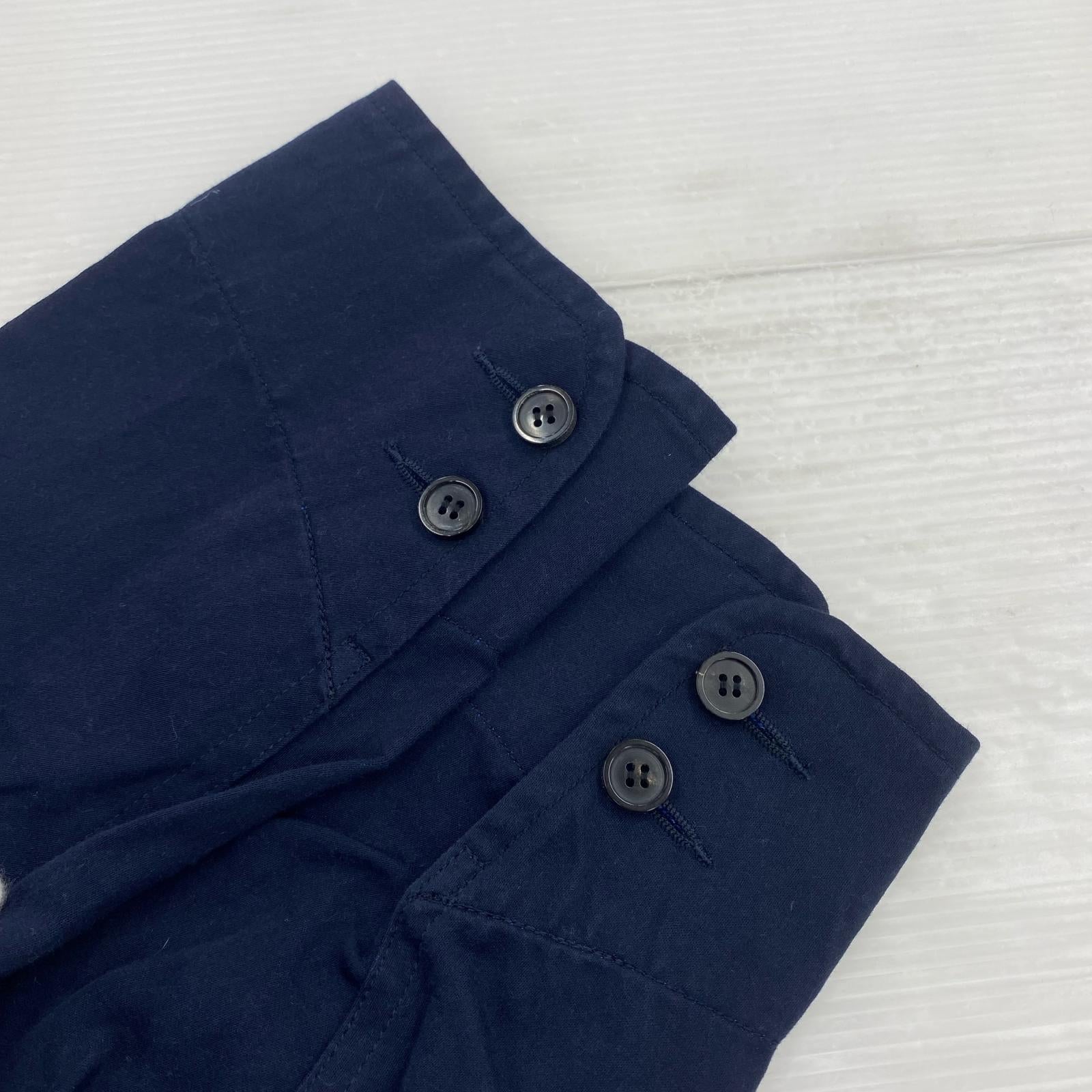 テーラードジャケット OLDMAN'S TAILOR コットンリネン 紺 (36) 36 ネイビー