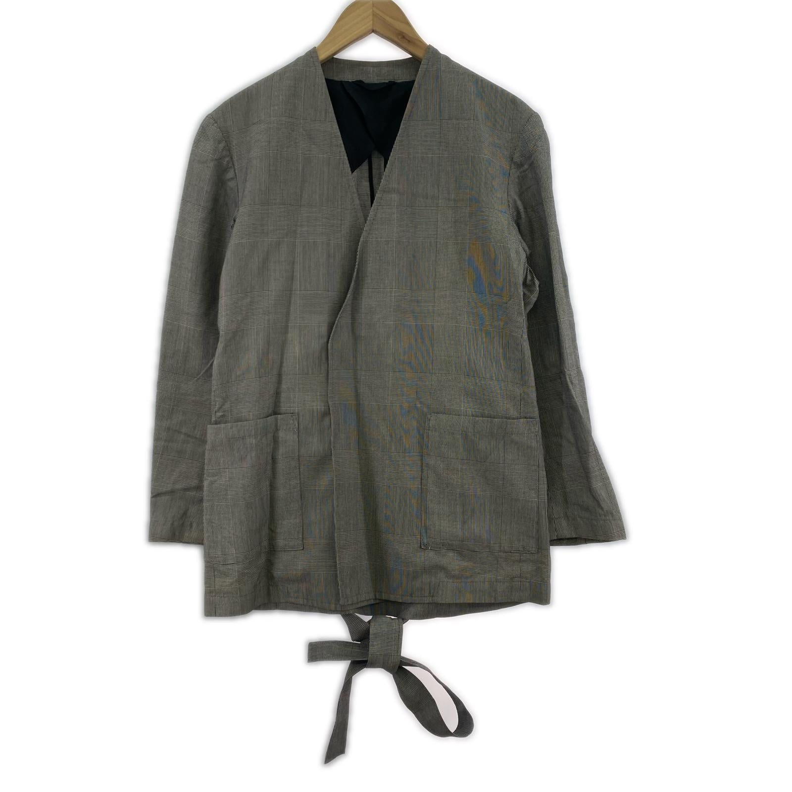 ジャケット 21SS RAINMAKER KYOTO レーヨン チェック グレー (3) 3 グレー