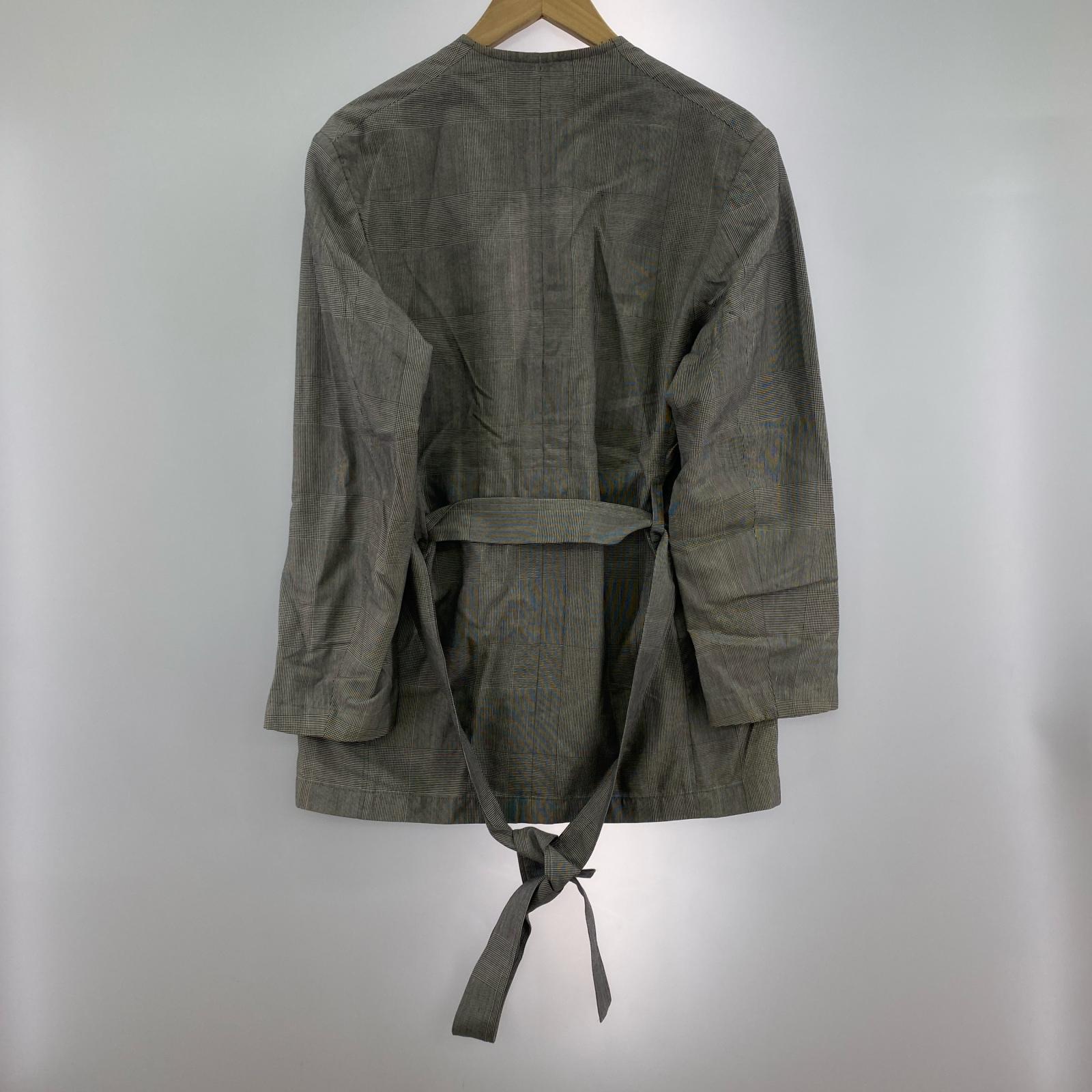 ジャケット 21SS RAINMAKER KYOTO レーヨン チェック グレー (3) 3 グレー