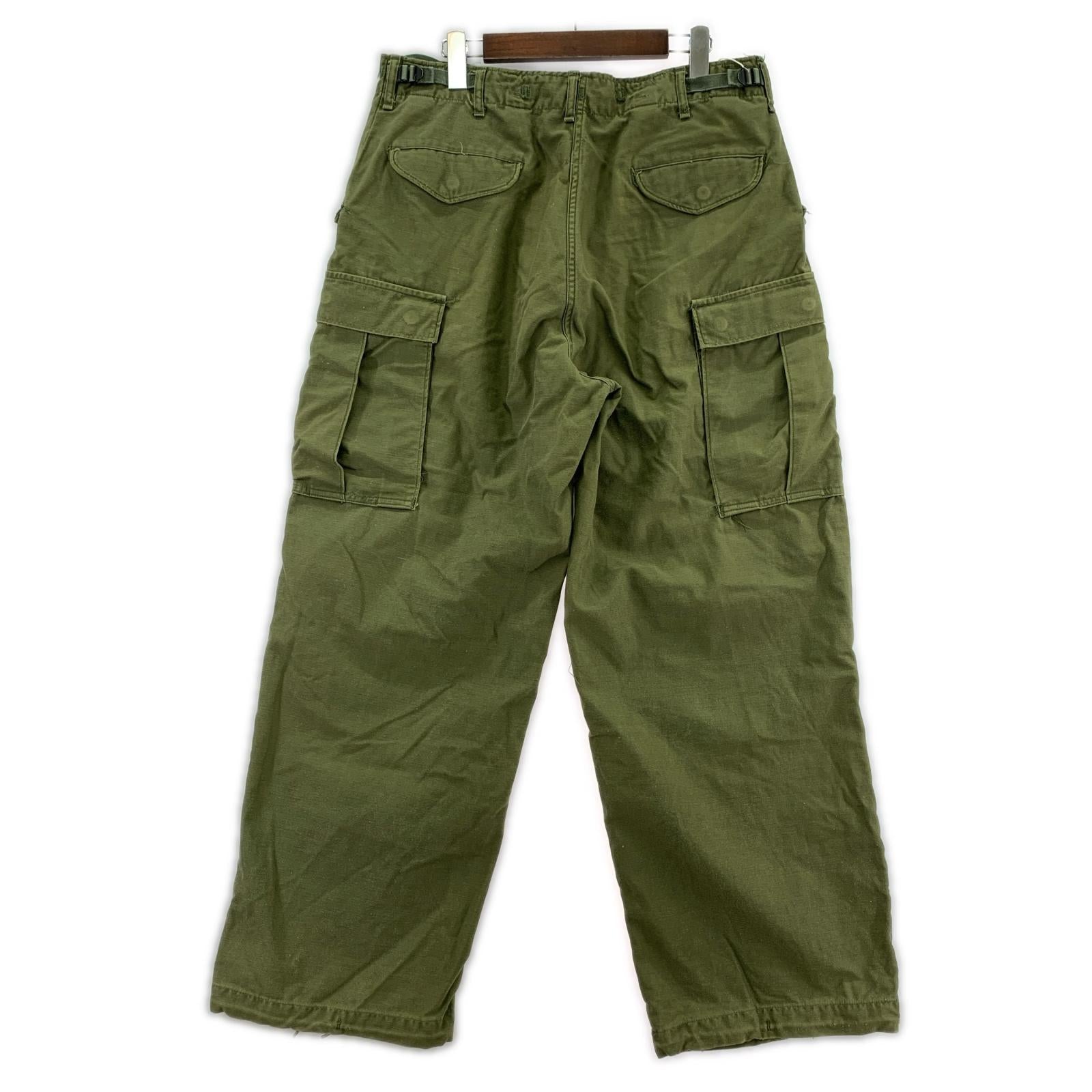 パンツ 70s U.S. ARMY M-65 W34 M グリーン