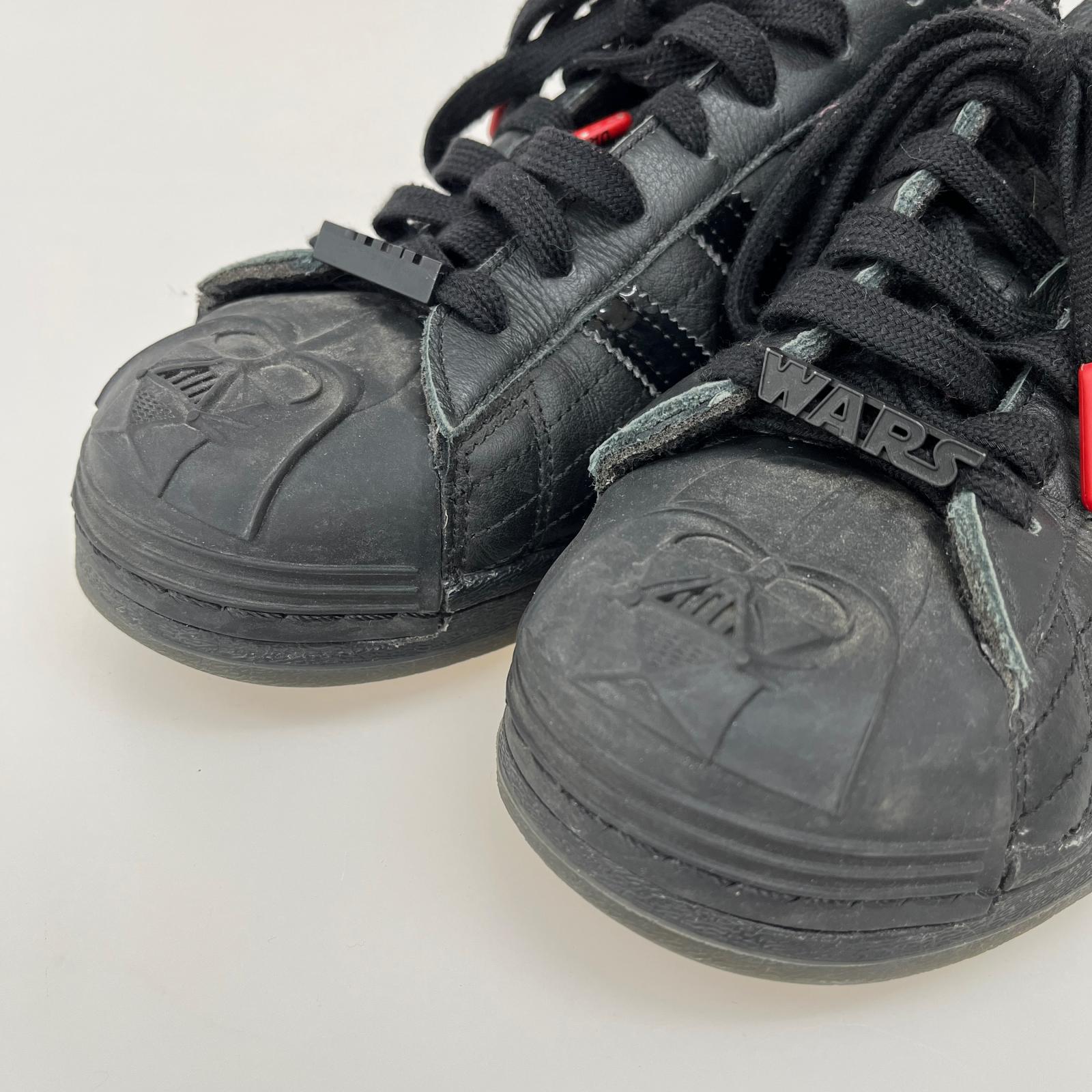 スニーカー × STAR WARS SUPERSTAR "DARTH VADER" 27㎝ 27cm (US9 UK8 1/2 EU44) ブラック