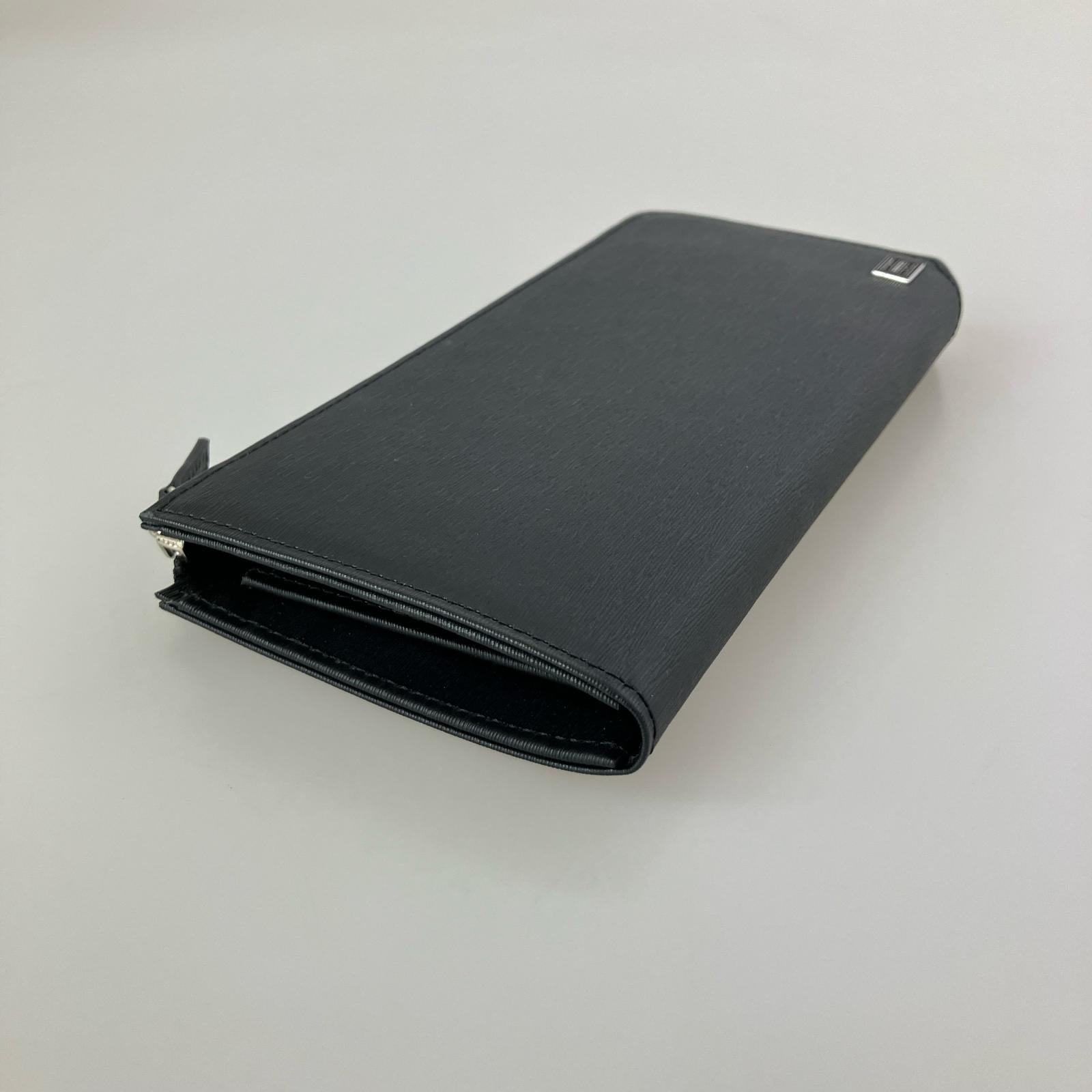 長財布 カレント ロングウォレット L字ファスナー ブラック