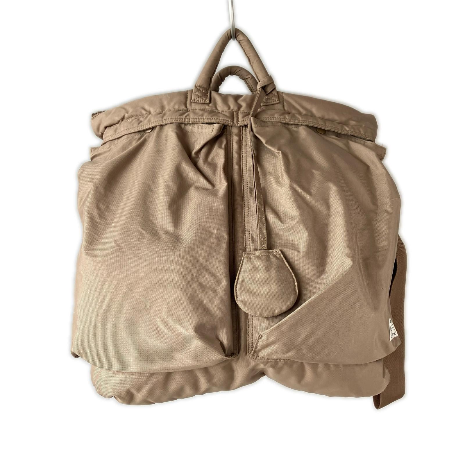 その他バッグ ×HYKE 2WAY HELMET BAG SAND STONE ベージュ