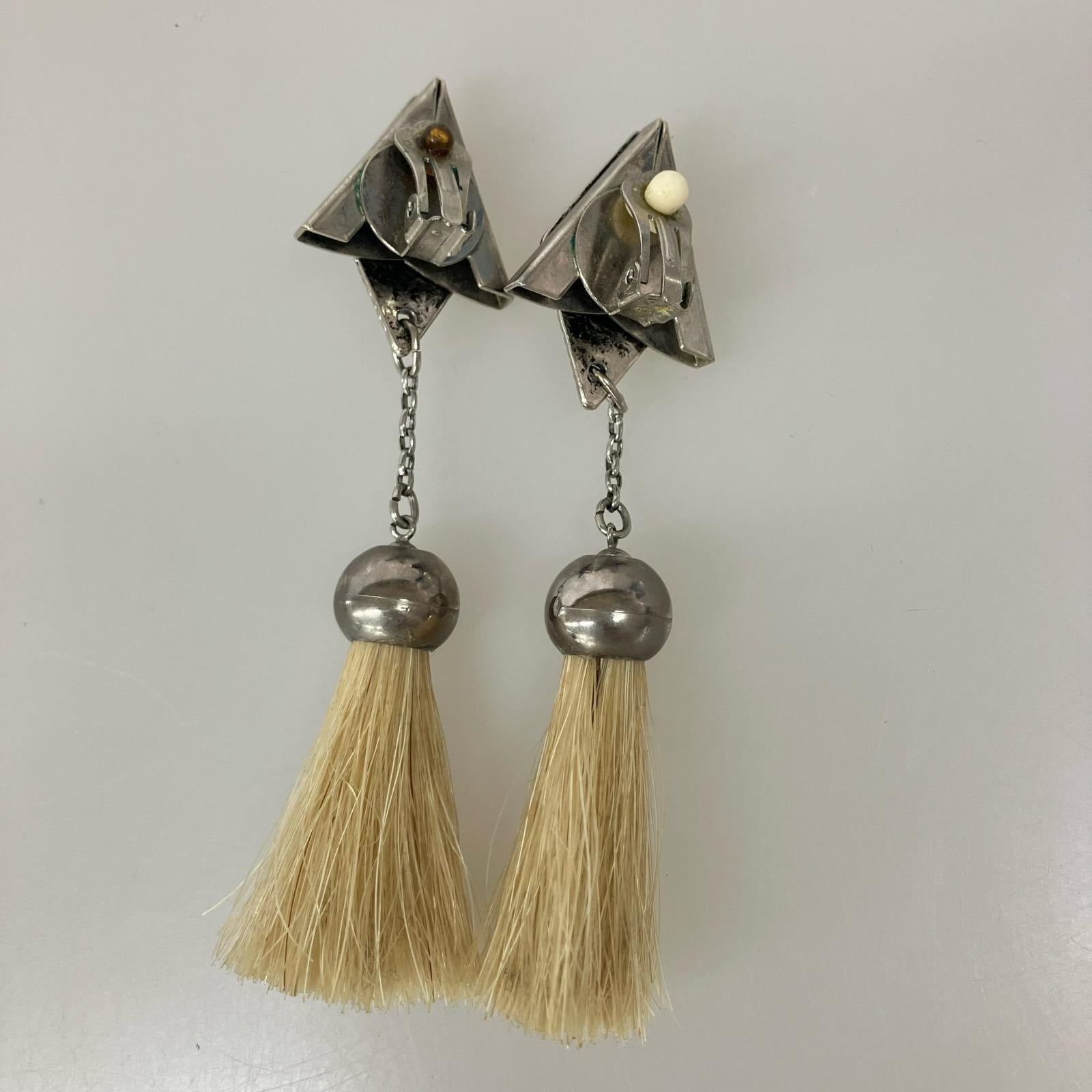 その他アクセサリー コンチョ フリンジ イヤリング
