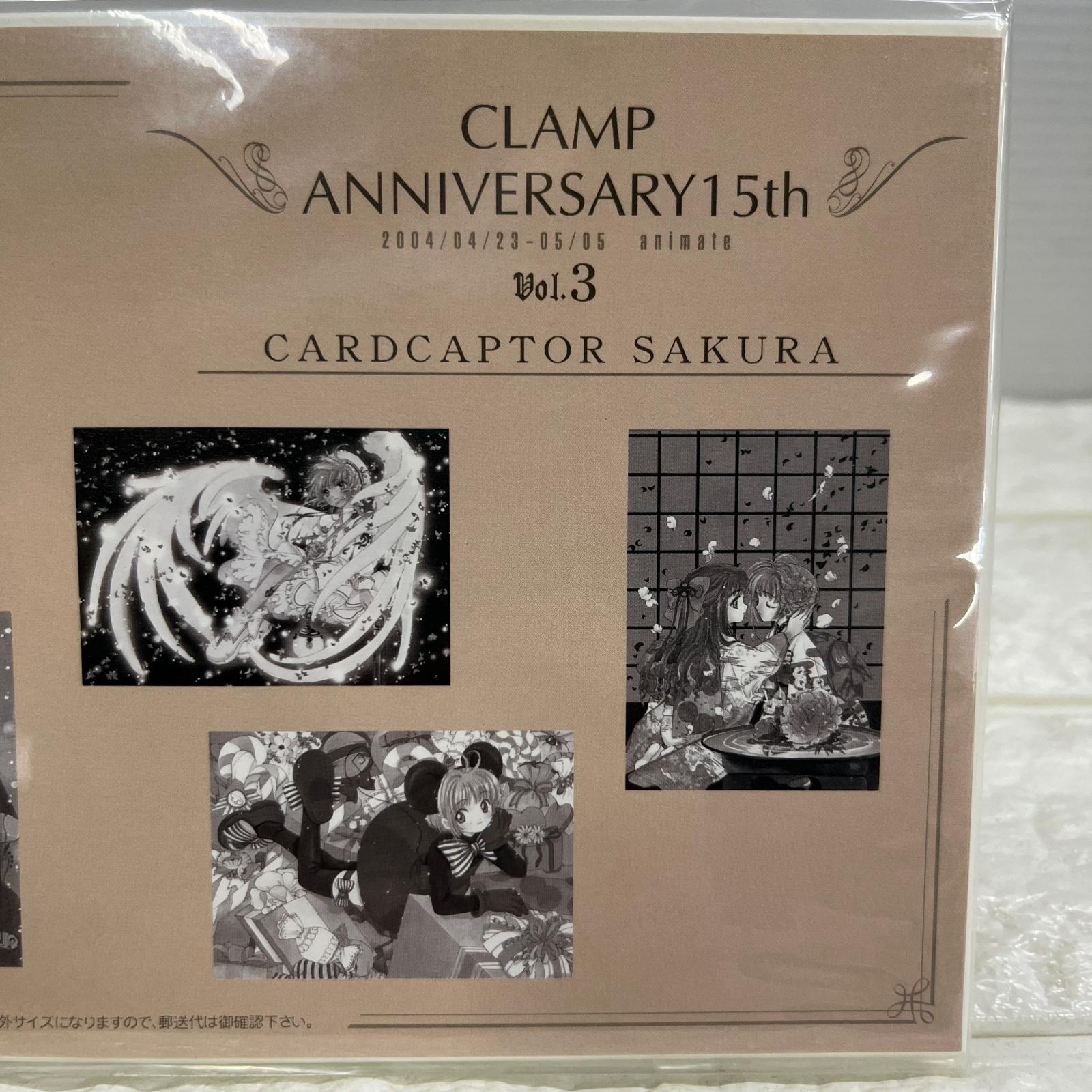 CLAMP15th ALL CLAMP ポストカードセット Vol.3 CLAMP 15th ALL CLAMP フィギュア/グッズ