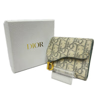 Dior トロッター サドルロータス 三つ折り財布