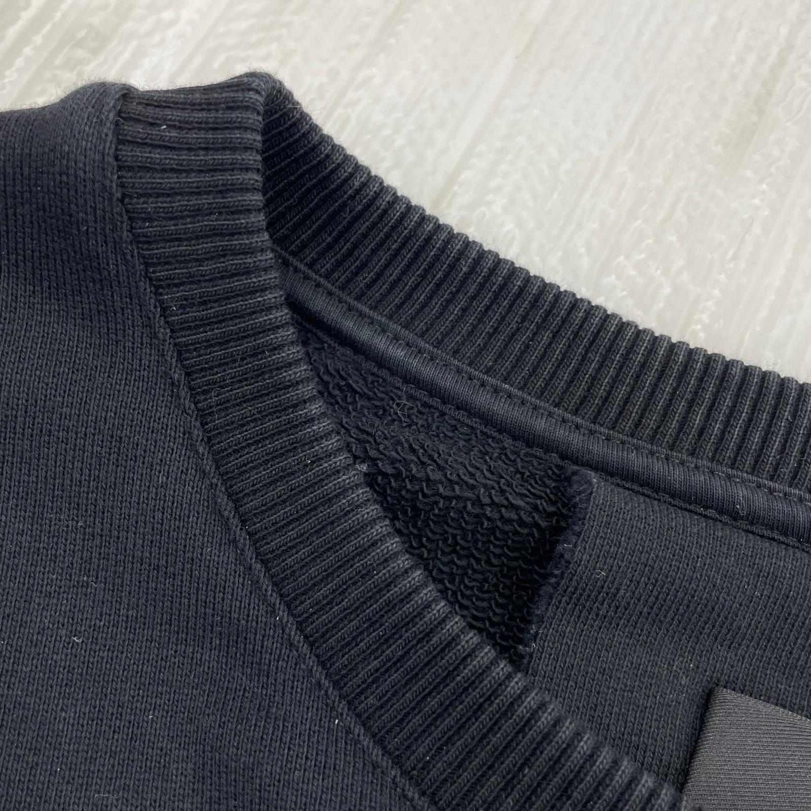 スウェット ロゴ スウェット 黒 (XXL)