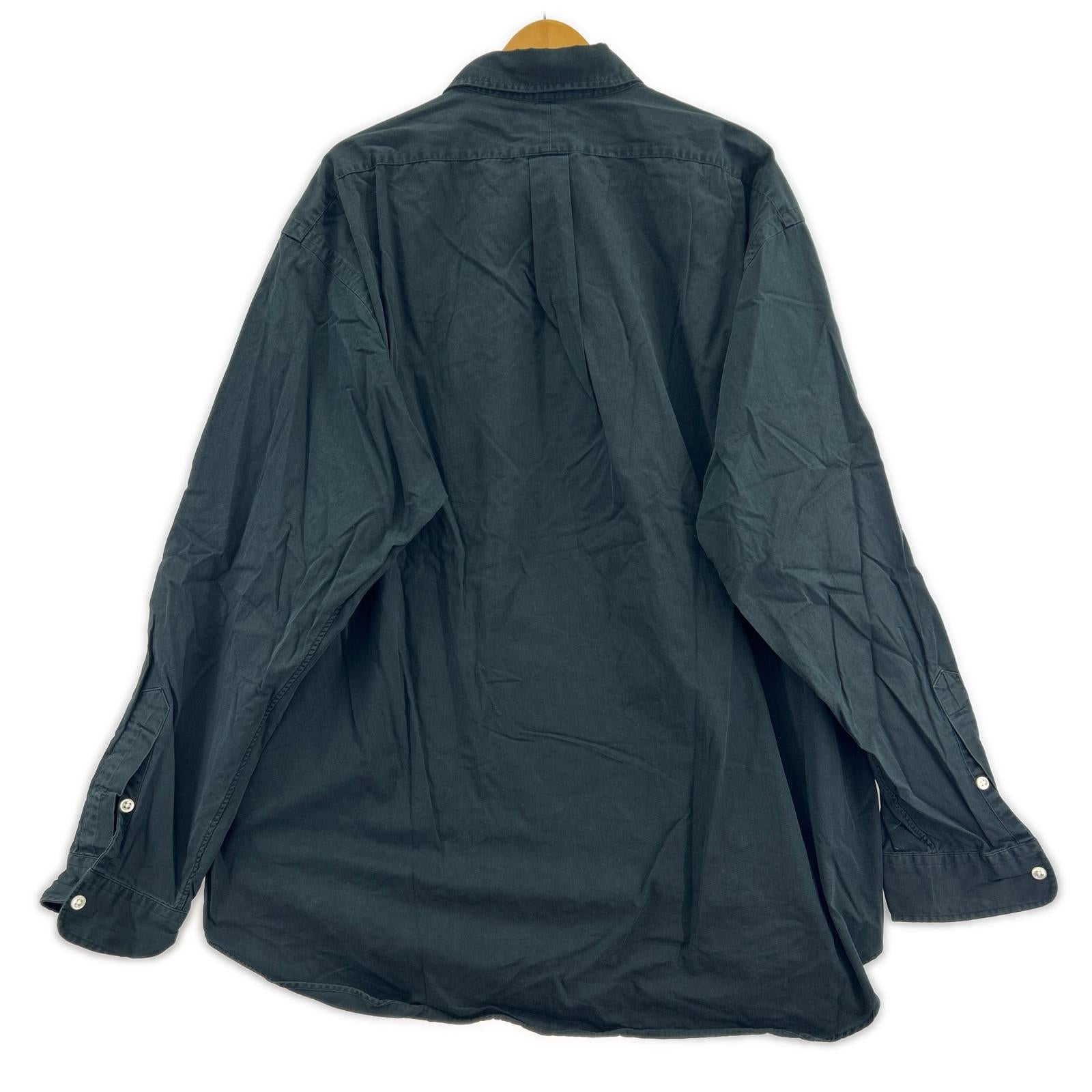 長袖シャツ BLAKE L/Sシャツ ブラック (XL) LL ブラック