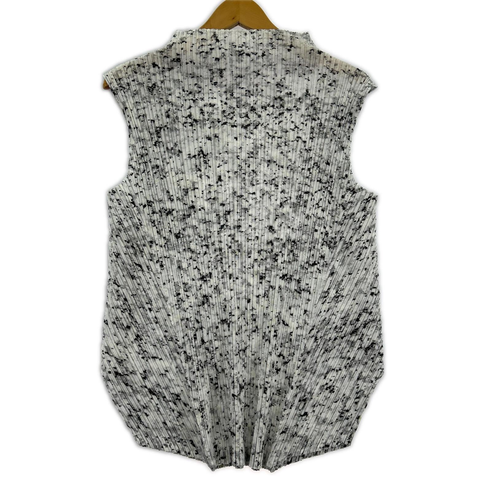 その他トップス ハイネックノースリーブ/柄/size:3 3 グレー