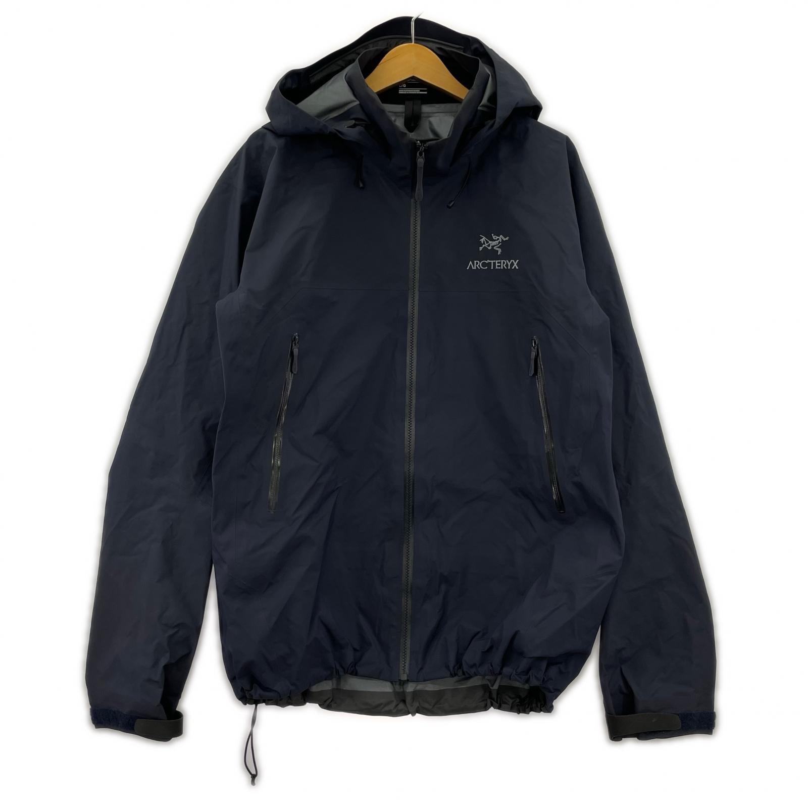 マウンテンパーカー ARC'TERYX BETA AR JACKET ベータAR マウンテンパーカー L 紺 L ネイビー