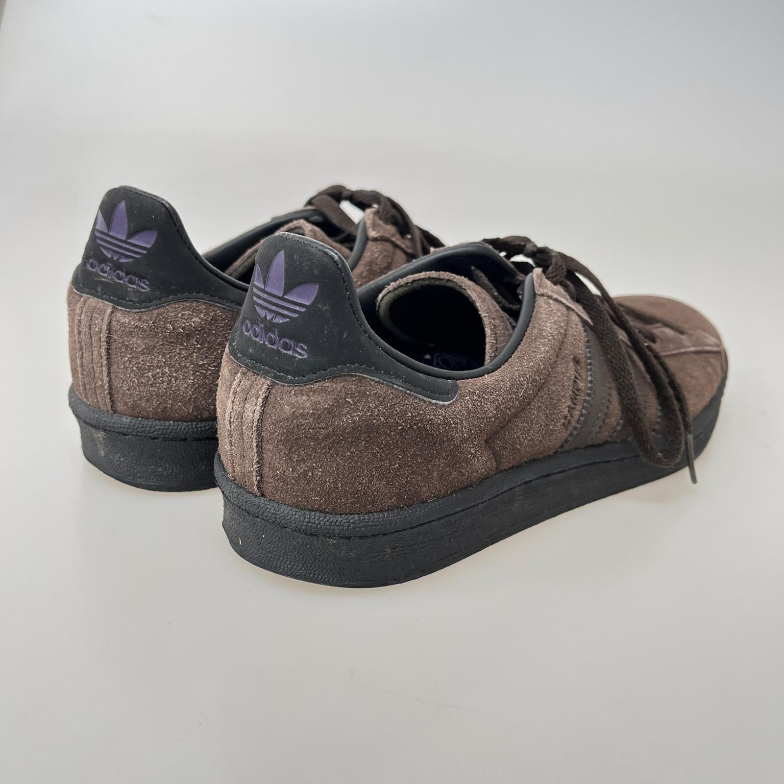 スニーカー 80S Brown Purple ダークブラウン 26.5cm 27.5cm (US9 1/2 UK9 EU45) ブラウン