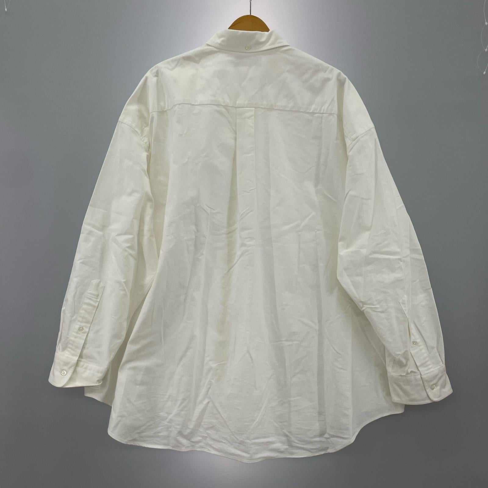 長袖シャツ Graphpaper 26SS Oxford L/S Oversized B.D Shirt 0/S ホワイト ホワイト