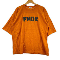 半袖Tシャツ FOUNDOUR 26SS COTTON RAYON FOOTBALL TEE 4 オレンジ 4 オレンジ