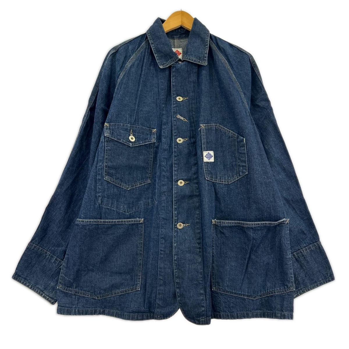 デニムジャケット 青 S ネイビー