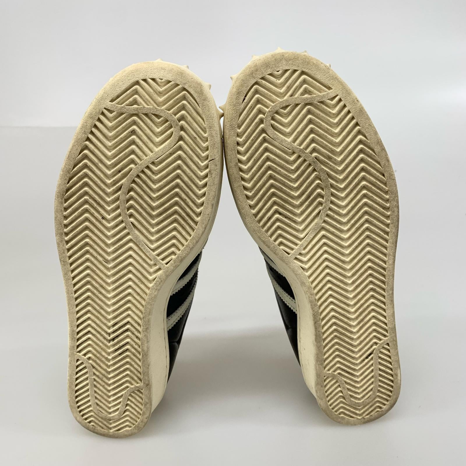 スニーカー adidas originals×THUG CLUB SUPERSTAR VINTAG JS1907 黒 (27.5) 27.5cm (US9 1/2 UK9 EU45) ブラック