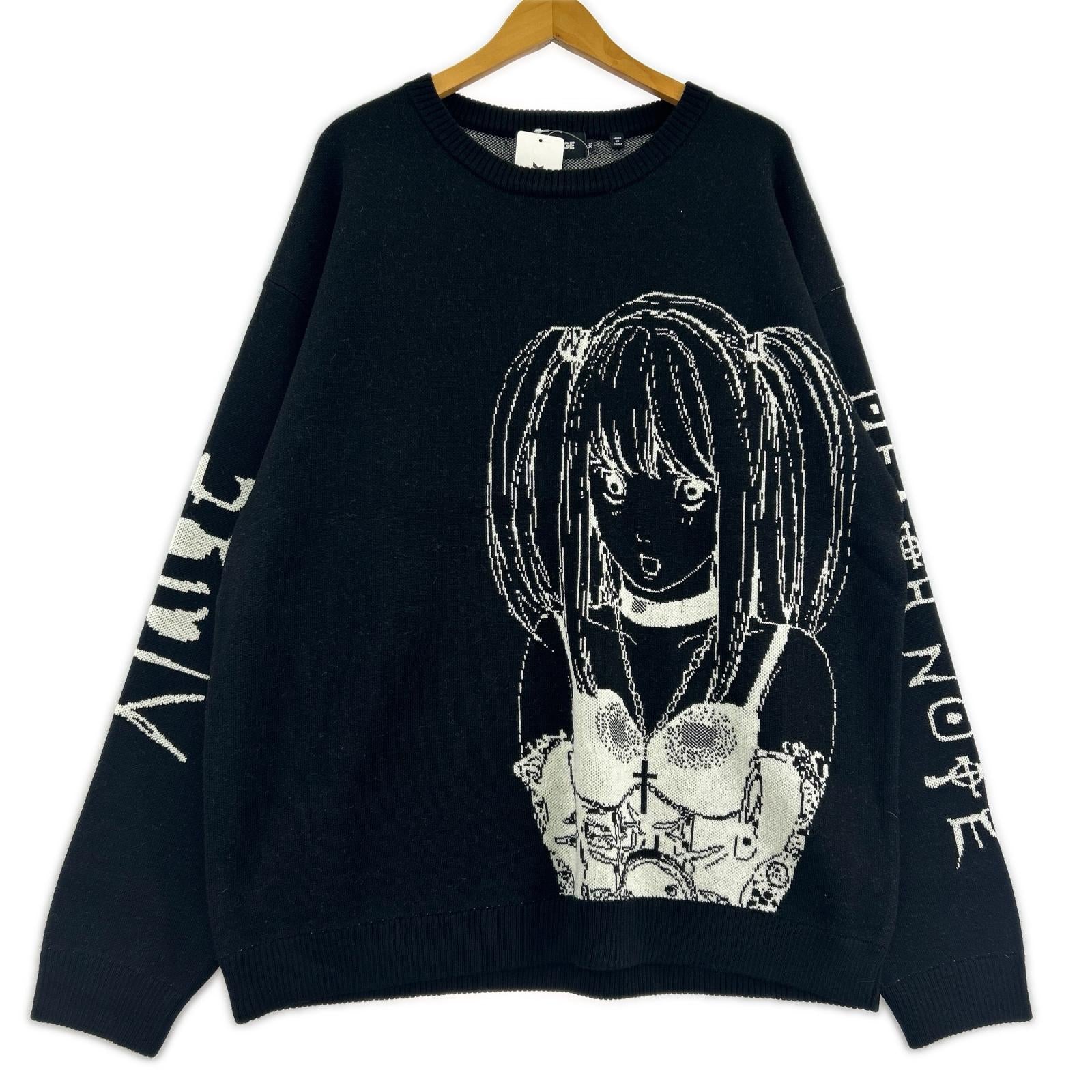 ニット DEATHNOTE/MISA KNITSWEATER/XL ブラック