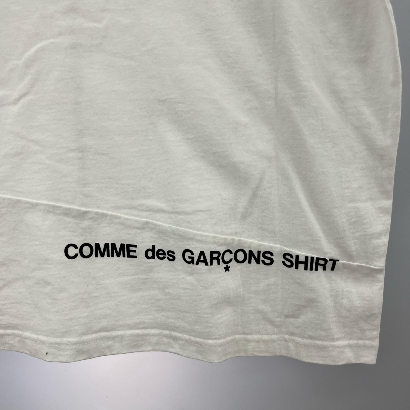 半袖Tシャツ ×COMME des GARCONS Split Box Logo Tee w L ホワイト
