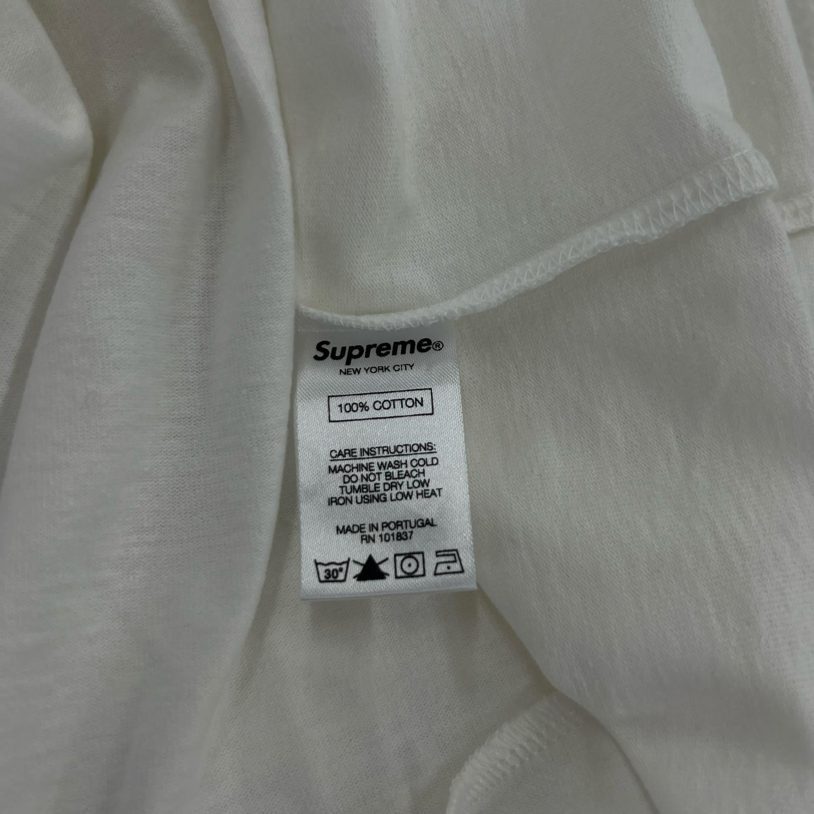 半袖Tシャツ ×COMME des GARCONS Split Box Logo Tee w L ホワイト