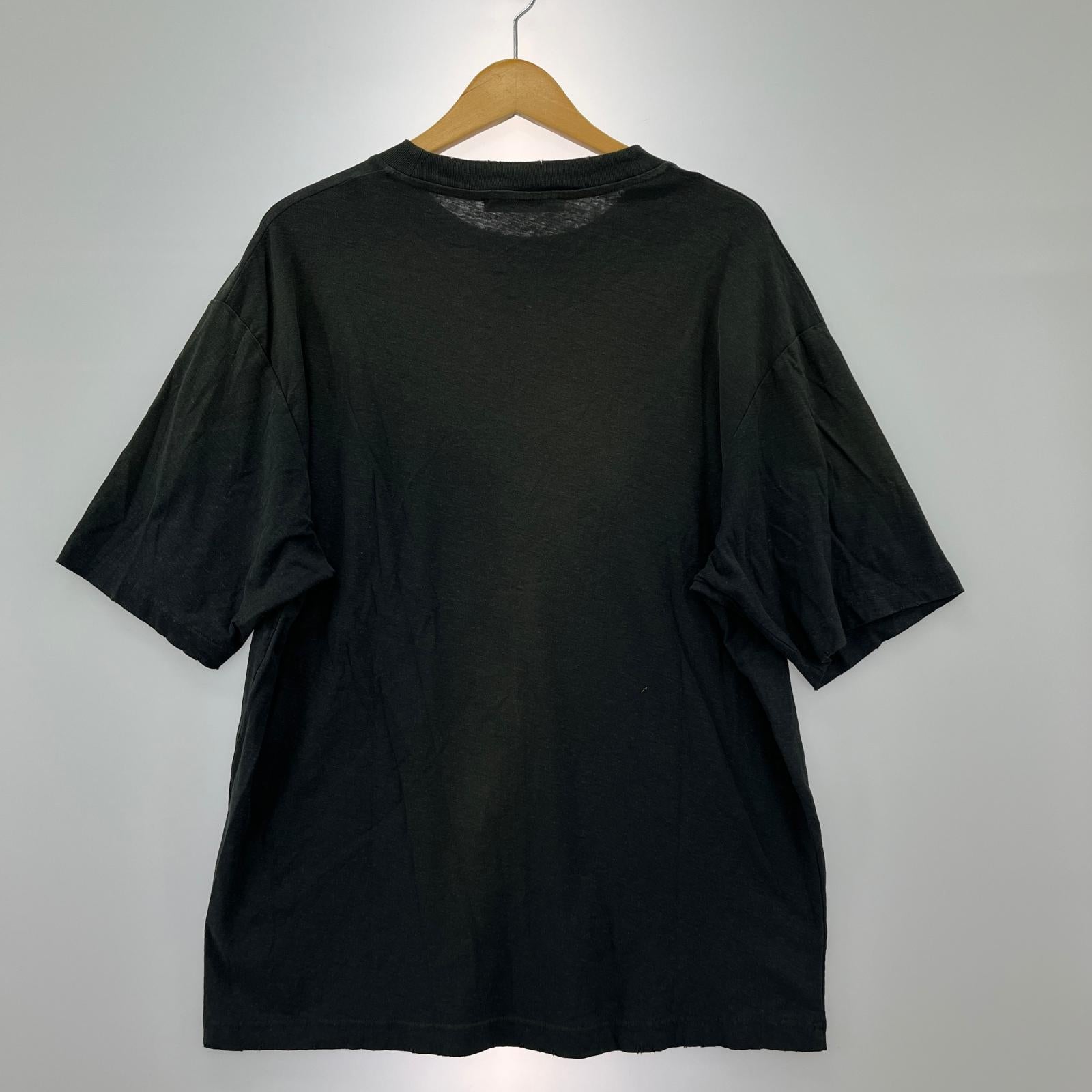 半袖Tシャツ ダメージ加工 LOGO T-SHIRT RELAXED FITT S カーキ