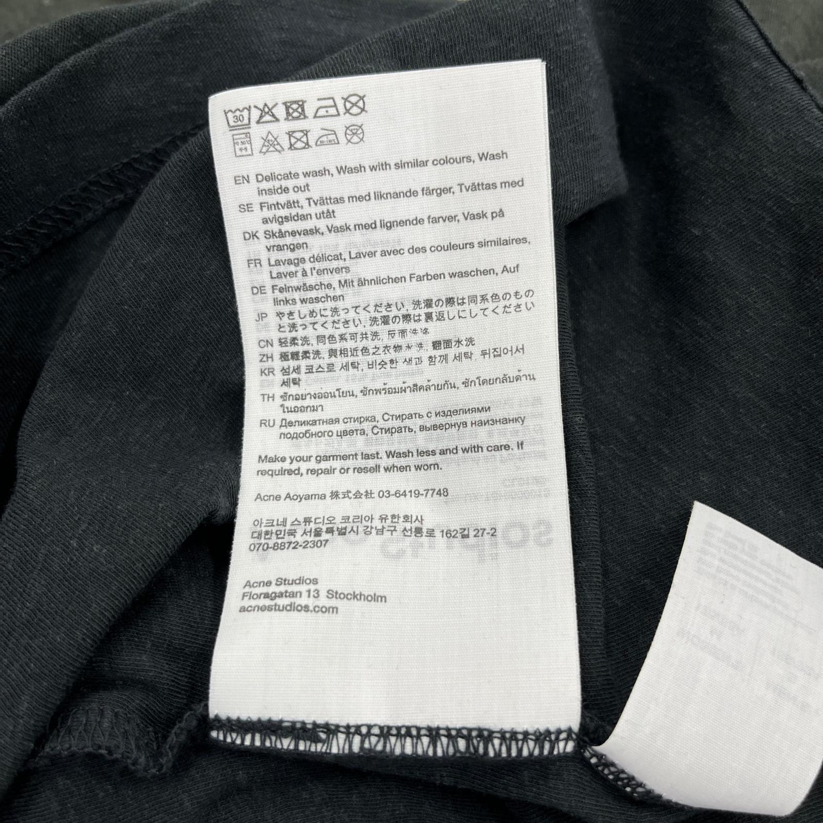 半袖Tシャツ ダメージ加工 LOGO T-SHIRT RELAXED FITT S カーキ