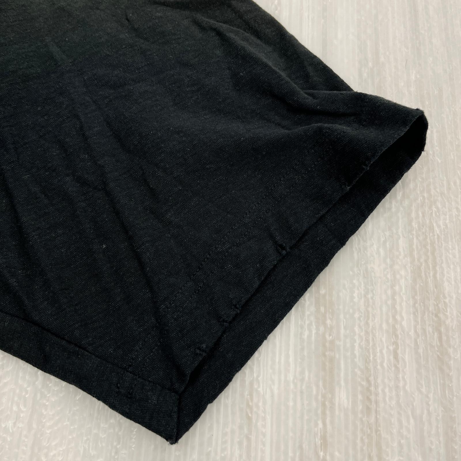 半袖Tシャツ ダメージ加工 LOGO T-SHIRT RELAXED FITT S カーキ