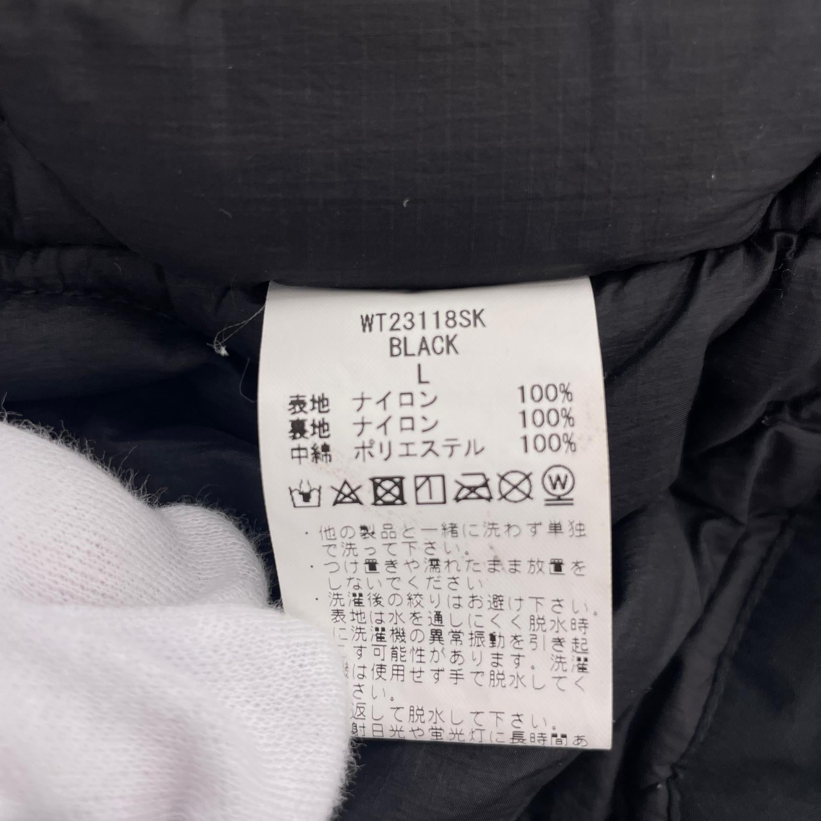ダウンジャケット PERTEX DENALI JACKET 黒 L L ブラック