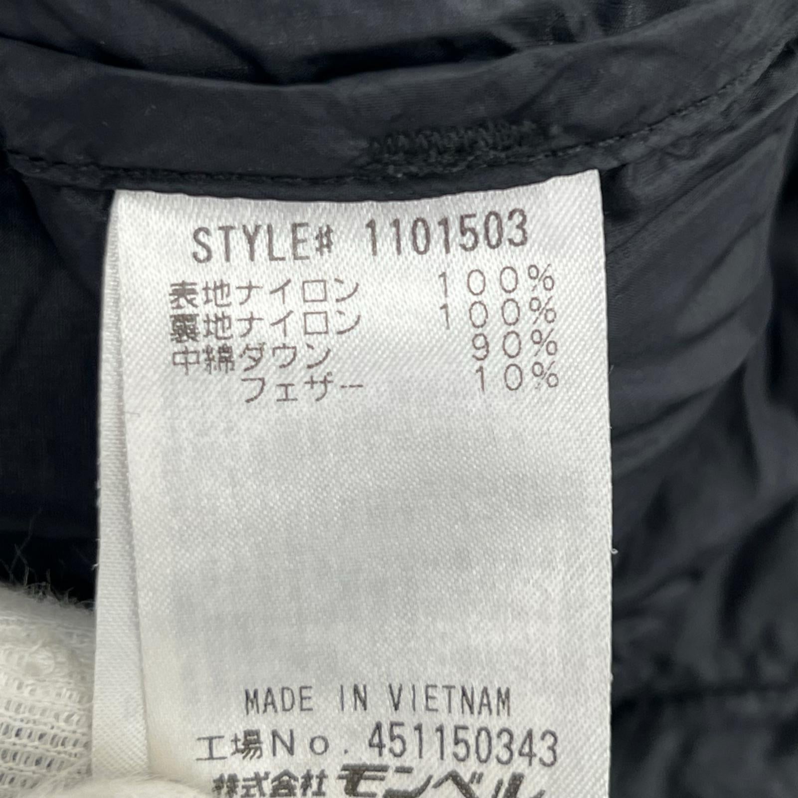 ジャケット スペリオダウンラウンドネックジャケット 黒 M M ブラック